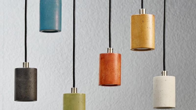 LumenArt Concrete Pendants
